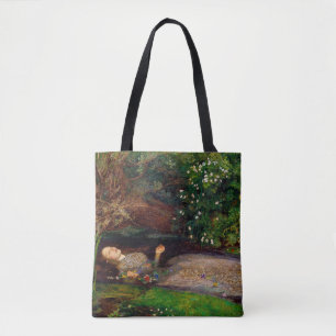 Tote Bag Ophélie, John Everett Millais, 1851-1852
