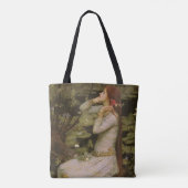 Tote Bag Ophélie par l'étang par John William Waterhouse (Dos)
