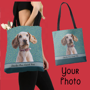 Tote Bag Options de couleur de la police de votre nom de ph