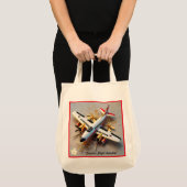 Tote Bag "Opulence en vol" (Devant (produit))