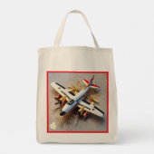 Tote Bag "Opulence en vol" (Dos)