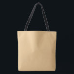 Tote Bag Or Crayola couleur uni<br><div class="desc">Une couleur neutre fonctionne avec n'importe quelle combinaison de couleurs. Un bon choix pour un aspect chic et doux. EFC88B</div>