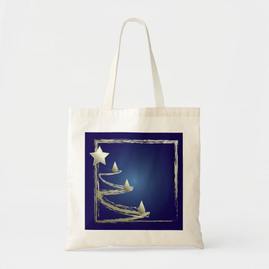 Tote Bag or et saphir (Devant)
