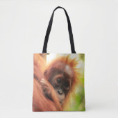Tote Bag Orang-outan de Sumatran de bébé (Devant)
