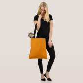 Tote Bag Orange (Sur le modèle)