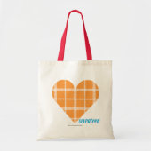 Tote Bag Orange 4 de plaid (Devant)