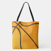Tote Bag Orange à la mode personnalisée de maman de (Dos)