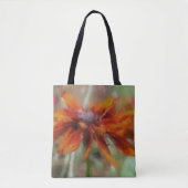 Tote Bag Orange Black Eyed Susan Flower Art (Devant)