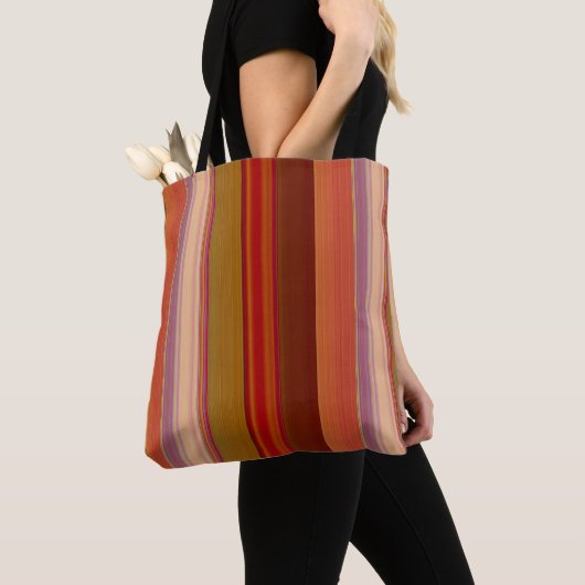 Tote Bag Orange Brûlé (De près)