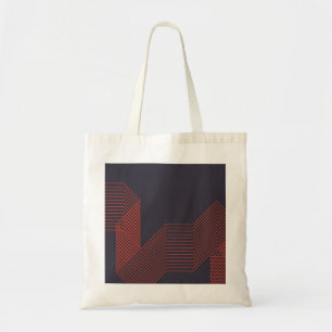 Tote Bag Orange cool simple trendy decorative illustration