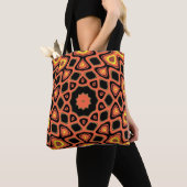 TOTE BAG ORANGE DU SOLEIL (De près)