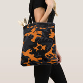 Tote Bag Orange Highlights Camo (De près)