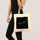 Tote Bag Orange Koi and Gold Koi (Devant (produit))