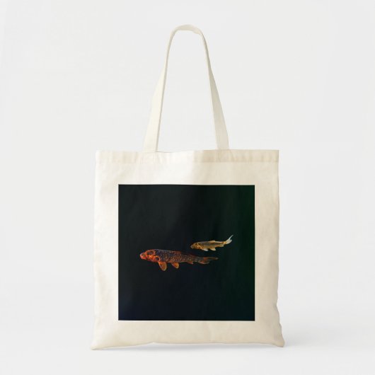 Tote Bag Orange Koi and Gold Koi (Devant)