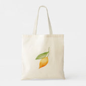 Tote Bag Orange Leaf (Dos)