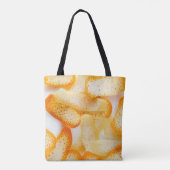 Tote Bag Orange peaux (Dos)
