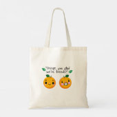 TOTE BAG ORANGE QUOTE (Dos)