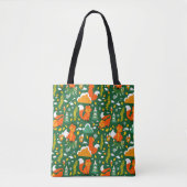 Tote Bag Orange Wild automne Forêt d'hiver Fox (Devant)