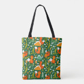 Tote Bag Orange Wild automne Forêt d'hiver Fox (Dos)