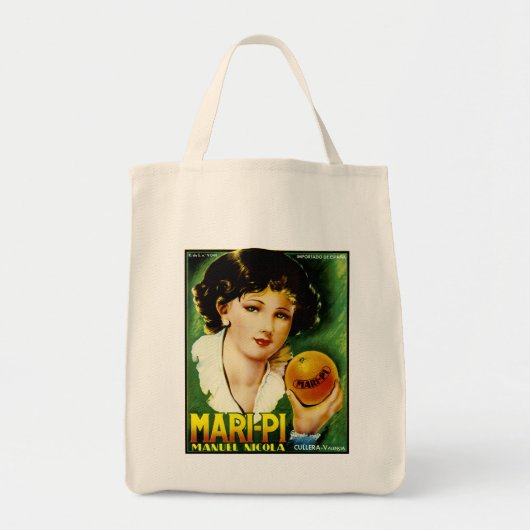Tote Bag Oranges de Mari Pi (Devant)