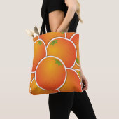 Tote Bag Oranges funky (De près)