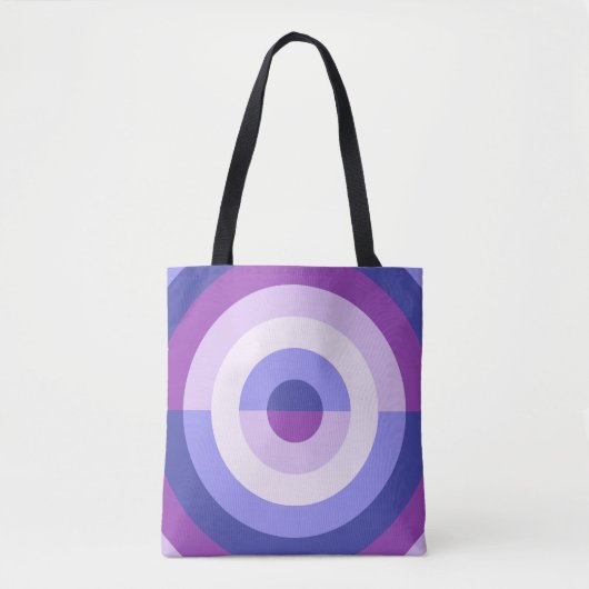 Tote Bag Orbite de lavande violette (Devant)