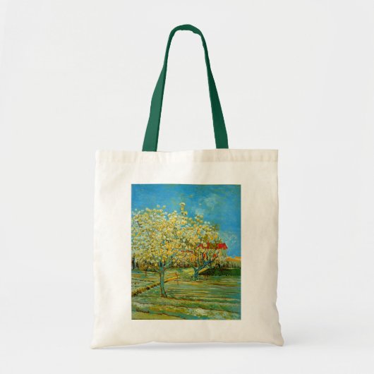Tote Bag Orchard à Blossom par Vincent van Gogh (Devant)
