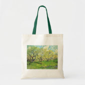 Tote Bag Orchard à Blossom par Vincent van Gogh (Devant)