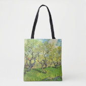 Tote Bag Orchard à Blossom par Vincent van Gogh (Devant)