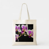 Tote Bag Orchidée blanche et violette (Dos)