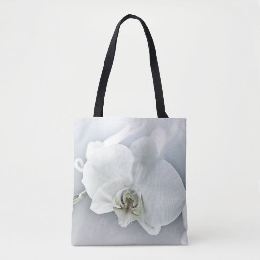 Tote Bag Orchidée blanche Phalaenopsis (Devant)