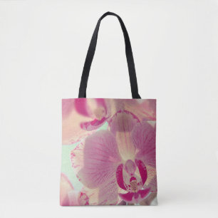 Tote Bag Orchidée rose