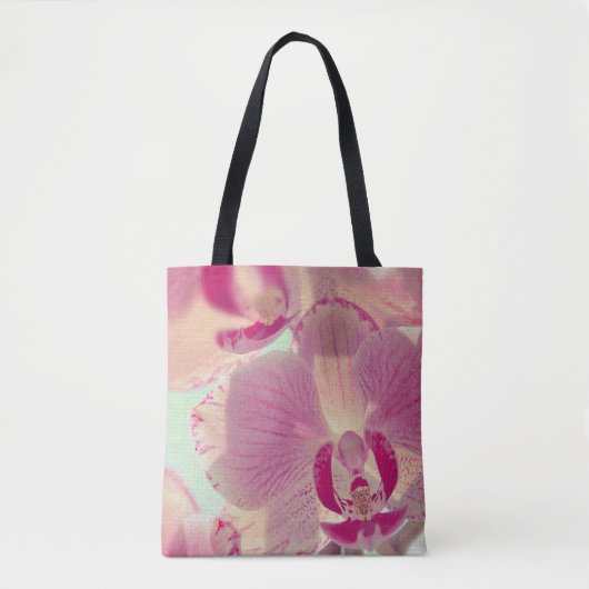 Tote Bag Orchidée rose (Devant)