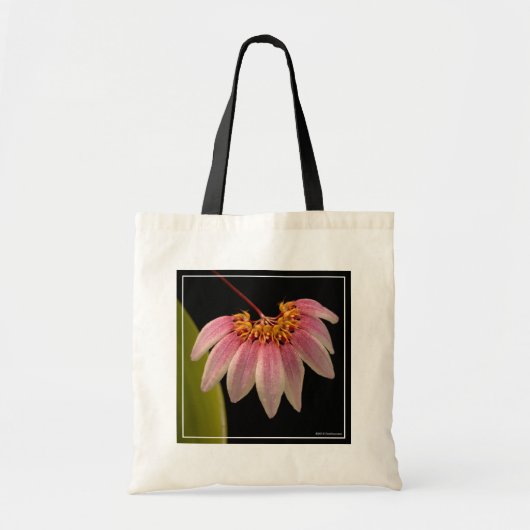 Tote Bag Orchidée rose tropicale (Devant)