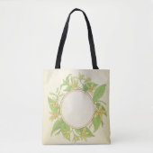 Tote Bag Orchidée vanille (Devant)