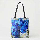 Tote Bag Orchidées bleues (Devant)