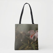 Tote Bag Orchidées et colibris de jungle (Devant)
