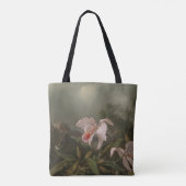 Tote Bag Orchidées et colibris de jungle (Dos)