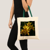 Tote Bag Orchidées Jaunes Sunlit Floral (Devant (produit))