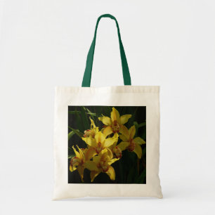 Tote Bag Orchidées Jaunes Sunlit Floral