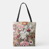 Tote Bag Orchidées, Orchidées Denusblumen par Ernst Haeckel (Dos)