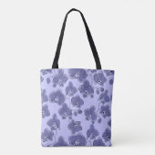Tote Bag Orchidées phalaenopsis invisibles (Dos)
