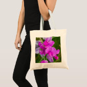 Tote Bag Orchidées pourpres (Devant (produit))