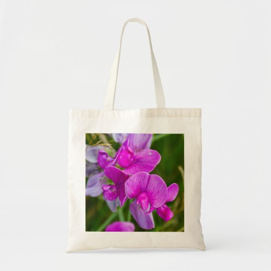 Tote Bag Orchidées pourpres (Devant)
