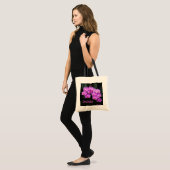 Tote Bag Orchidées Rosée-Embrassées (Devant (modèle))