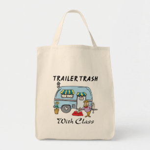 Tote Bag ordures de parc de caravanes avec classe
