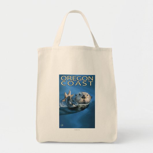 Tote Bag Oregon Coast Sea Otter (Devant)