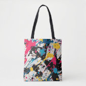 Tote Bag Oreillers à lancer motif Abstrait (Devant)