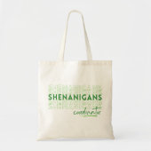 Tote Bag Organisateur de Shenanigans de la St Patrick (Devant)
