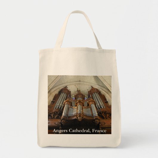 Tote Bag orgue de la cathédrale d'Angers (Devant)